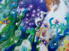 Detail from The Twin Turtles of Oceania, by Lee James Pantas