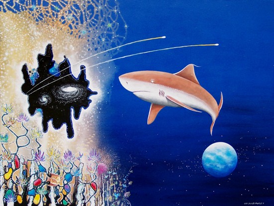 Starry Eyed Shark, by Lee James Pantas